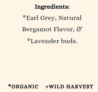 Earl Grey & Lavender: London Fog