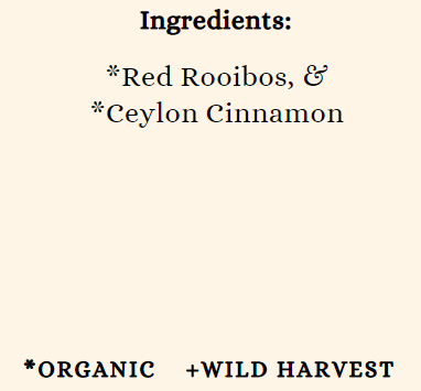 Rooibos & Cinnamon