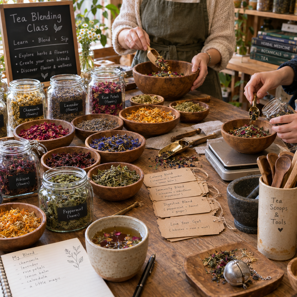 In-person Fall Tea Blending Class (Prince George, BC Canada)