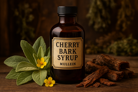 Cherry Bark Syrup Mullein